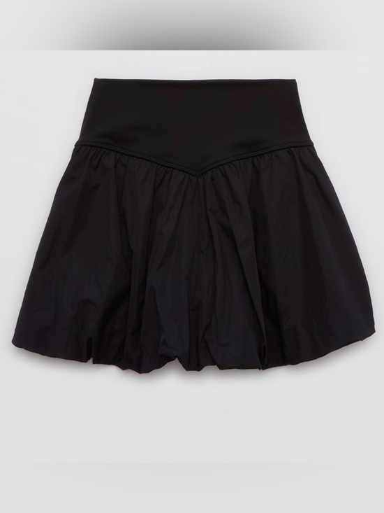 aerie Pants - OFFLINE By Aerie Real Me Bubble Skort in black, size S, NWT